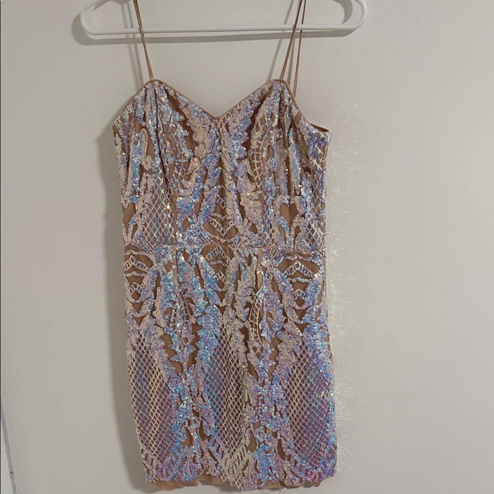 Elegant Sequin Embellished Dress